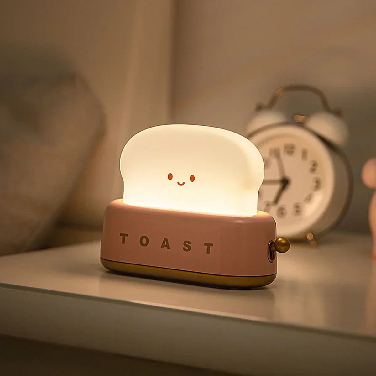 Niedliche Toast Nachttischlampe - ToastieGlow