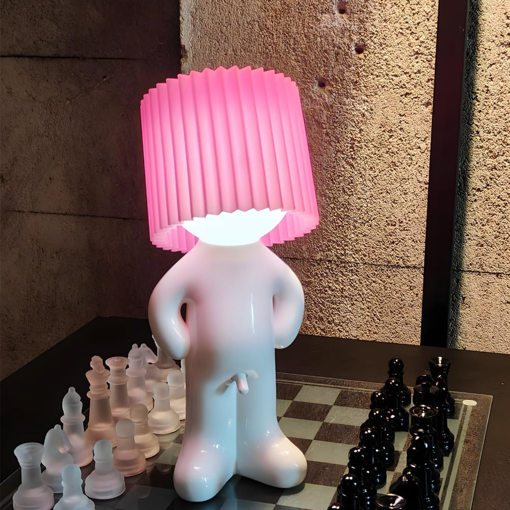 Verspielte Tischlampe mit sanftem Licht – Ideal für Schlafzimmer & Kinderzimmer