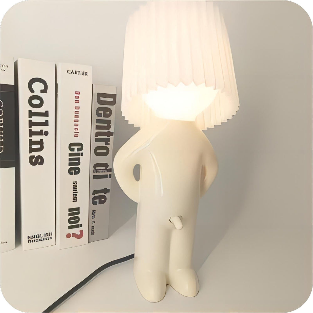 Verspielte Tischlampe mit sanftem Licht – Ideal für Schlafzimmer & Kinderzimmer