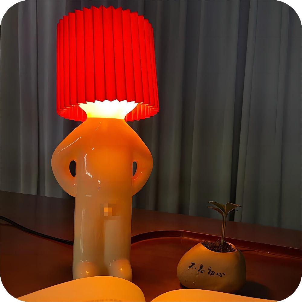 Verspielte Tischlampe mit sanftem Licht – Ideal für Schlafzimmer & Kinderzimmer