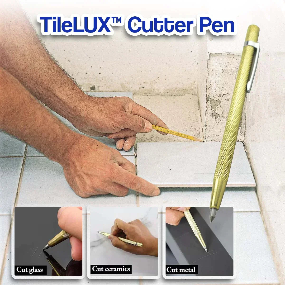 Precision Tile Scribing Tool