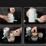 Stilvoller Obst- und Nuss-Schäler – manuelle Handhabung – funktionales Design