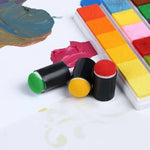 Fingerfarben-Set für kreative Malstunden (10 Teile)