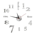 Moderne DIY Wanduhr ohne Bohren für Ihr Zuhause