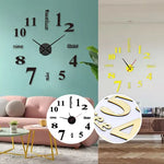 Moderne DIY Wanduhr ohne Bohren für Ihr Zuhause