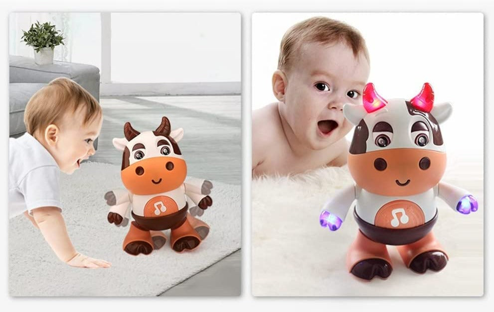 Dancing Cow - Dance with the Cute Cow - Cheerful Dancing Figure