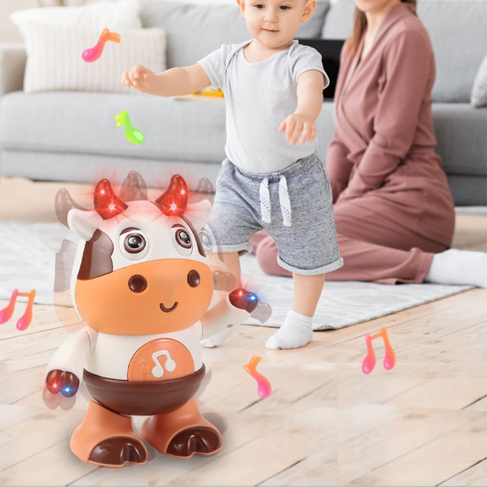 Dancing Cow - Dance with the Cute Cow - Cheerful Dancing Figure