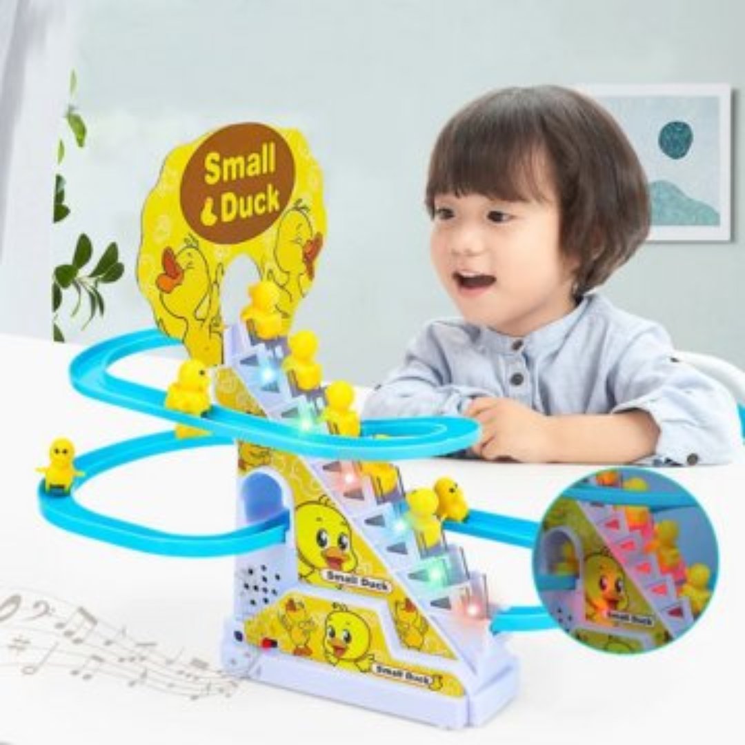 Tanzende Enten - Spaßiges Spiel mit Enten auf der Strecke