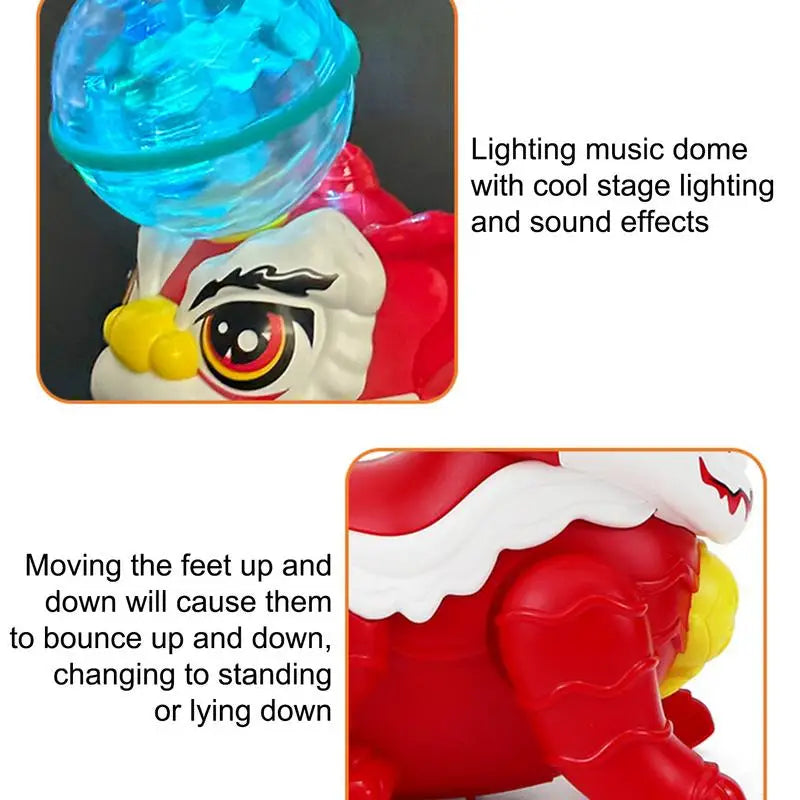 Tanzender Löwe - Musikalisches Lichtspiel für Kinder