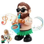 Tanzender Saxophon-Spieler - Musik und Bewegung - Musikalische Puppe