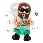 Tanzender Saxophon-Spieler - Musik und Bewegung - Musikalische Puppe