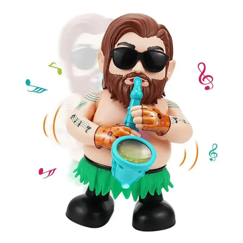 Tanzender Saxophon-Spieler - Musik und Bewegung - Musikalische Puppe