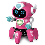 Tanzender Spin-Roboter - Leuchtet und Tanzt - Spielzeugroboter