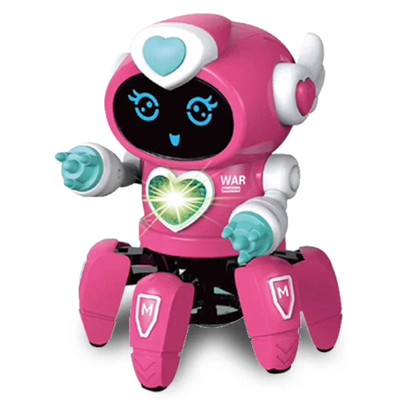 Tanzender Spin-Roboter - Leuchtet und Tanzt - Spielzeugroboter