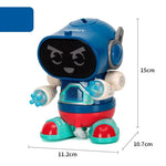 Tanzender Spin-Roboter - Leuchtet und Tanzt - Spielzeugroboter