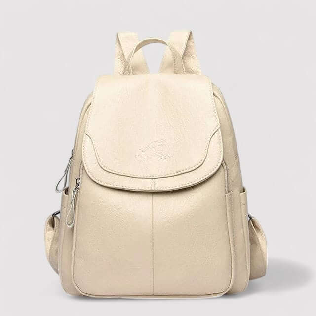 Sicherer und Eleganter Lederrucksack für Unterwegs