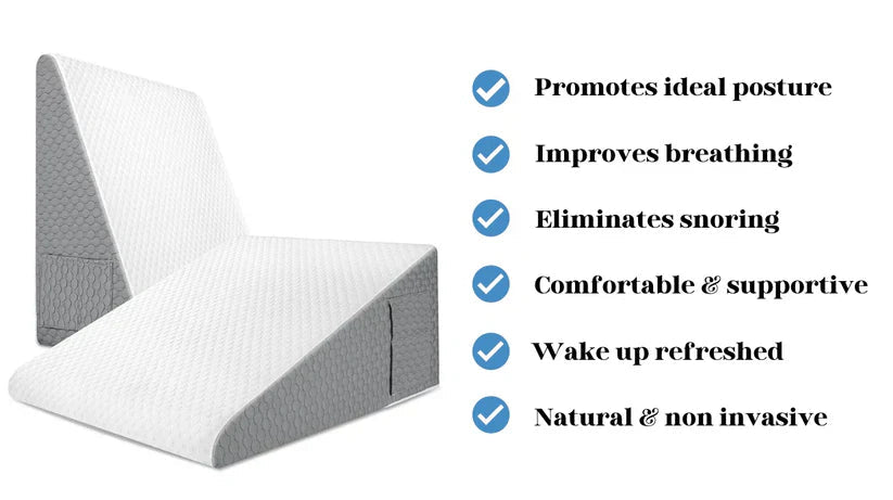 Anti-Snore Pillow for Sleep Apnea and Reflux – Support