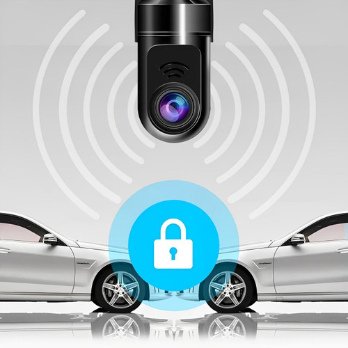 Smart Dash Cam with AI, GPS, and Voice Control – For Safe Parking and Driving