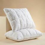 Luxury Down Pillow | Soft Support for Restful Sleep | Breathable Cotton Cover