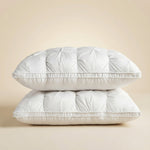 Luxury Down Pillow | Soft Support for Restful Sleep | Breathable Cotton Cover