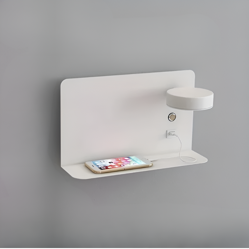 Elegantes USB-Nachtlicht mit integriertem Ablagefach