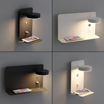 Elegantes USB-Nachtlicht mit integriertem Ablagefach