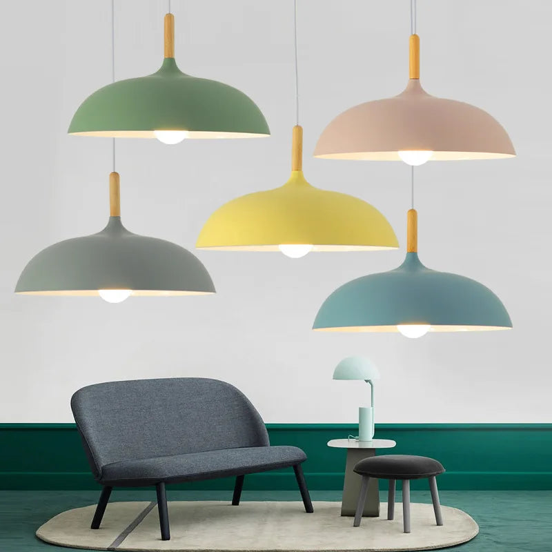 Oak Pendant Lamp | Warm Light | Timeless Design