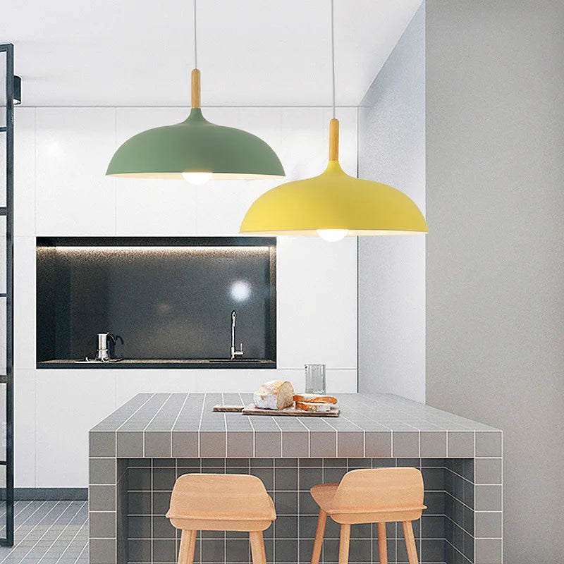 Oak Pendant Lamp | Warm Light | Timeless Design