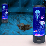 Ozeanische Eleganz: LED-Tischlampe mit Medusa-Design