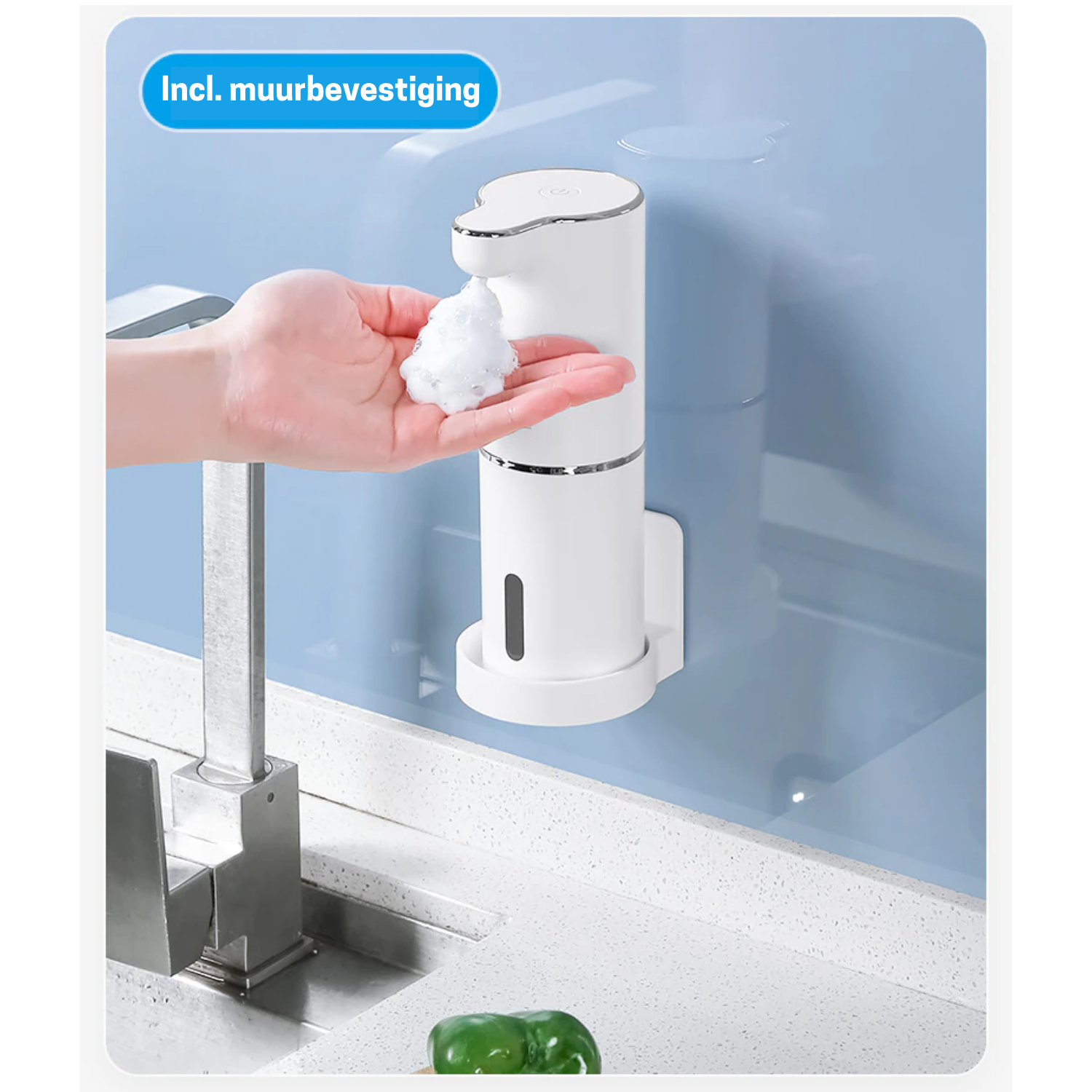 Dehub Zeppie | Automatic Foam Soap Dispenser - Fun, Contactless Handwashing