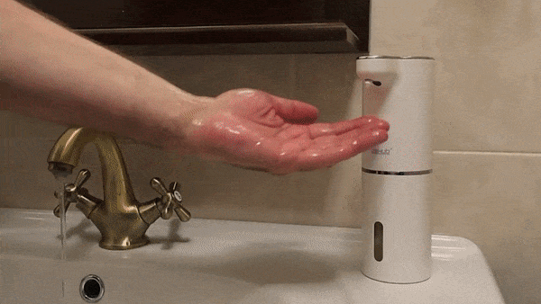 Dehub Zeppie | Automatic Foam Soap Dispenser - Fun, Contactless Handwashing