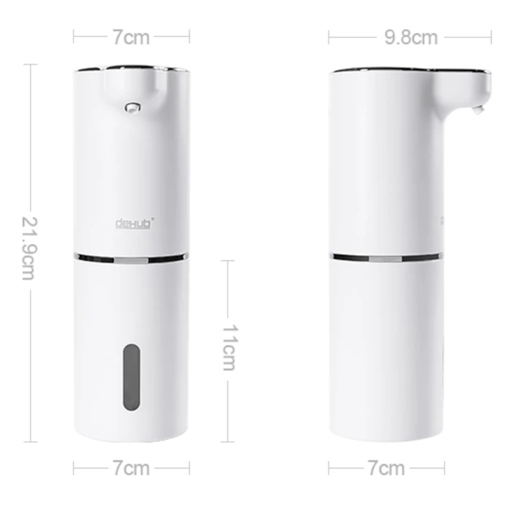 Dehub Zeppie | Automatic Foam Soap Dispenser - Fun, Contactless Handwashing