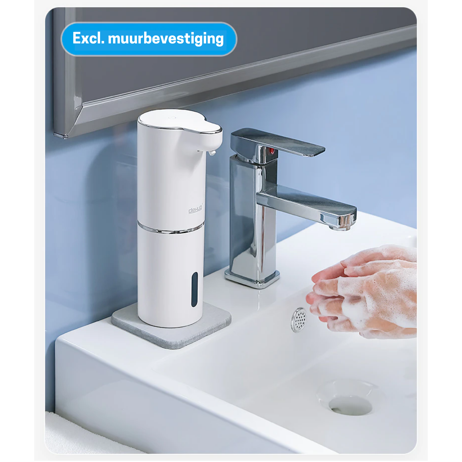 Dehub Zeppie | Automatic Foam Soap Dispenser - Fun, Contactless Handwashing
