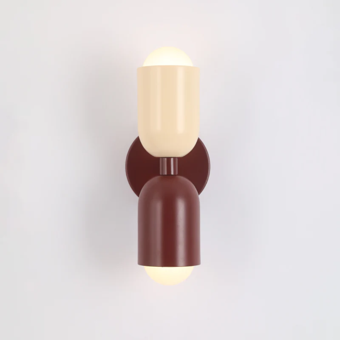 Moderne LED Wandleuchte - Doppelseitiges Design in Farben