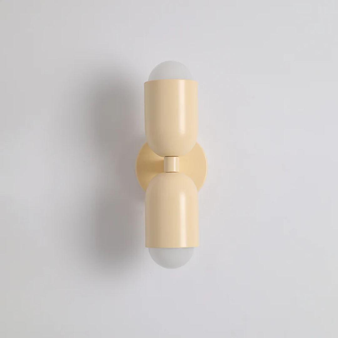 Moderne LED Wandleuchte - Doppelseitiges Design in Farben