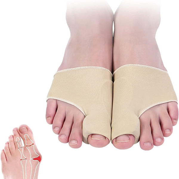 Toe correctors with gel cushioning for pain-free walking