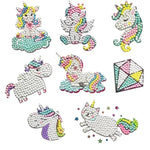 Magische Diamond Painting Aufkleber Sets für Kinder