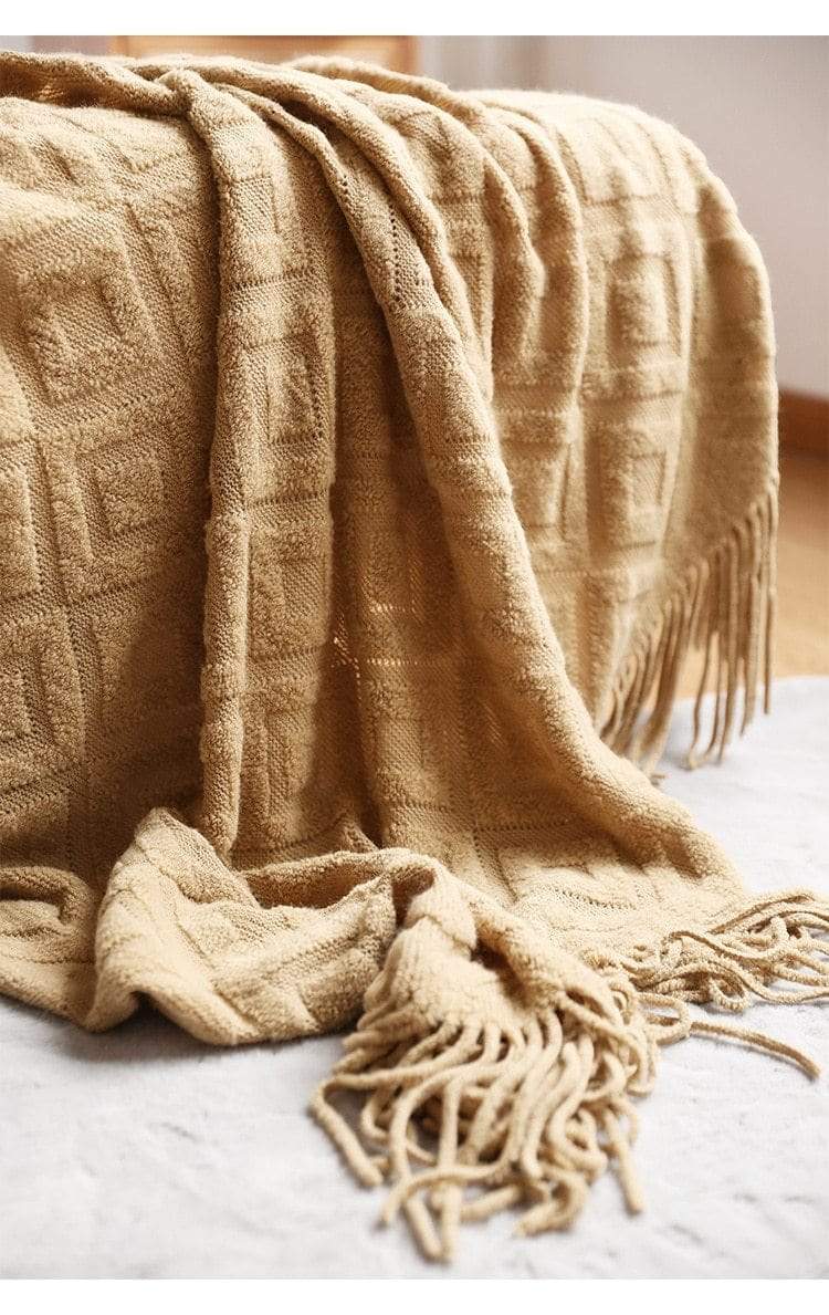 CozyLux Modern Diamond Blanket