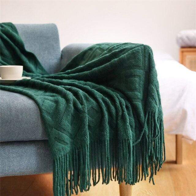 CozyLux Modern Diamond Blanket