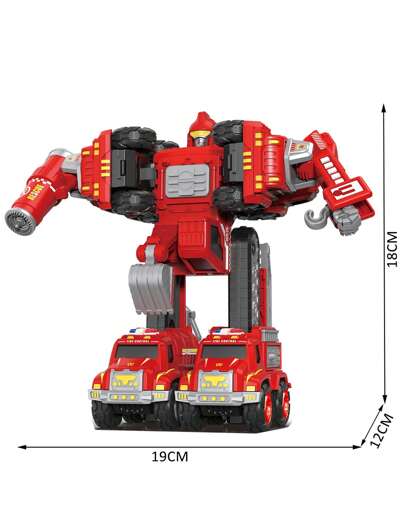 5-in-1 Car Toy Set with Transformation Function