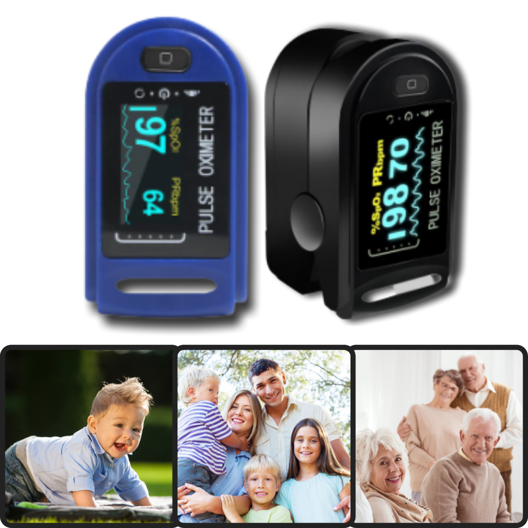 Präziser Finger-Puls-Oximeter für sofortige Messungen
