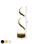 Modern Spiral Lamp with Dimming Function - LumaSpiral
