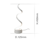 Modern Spiral Lamp with Dimming Function - LumaSpiral