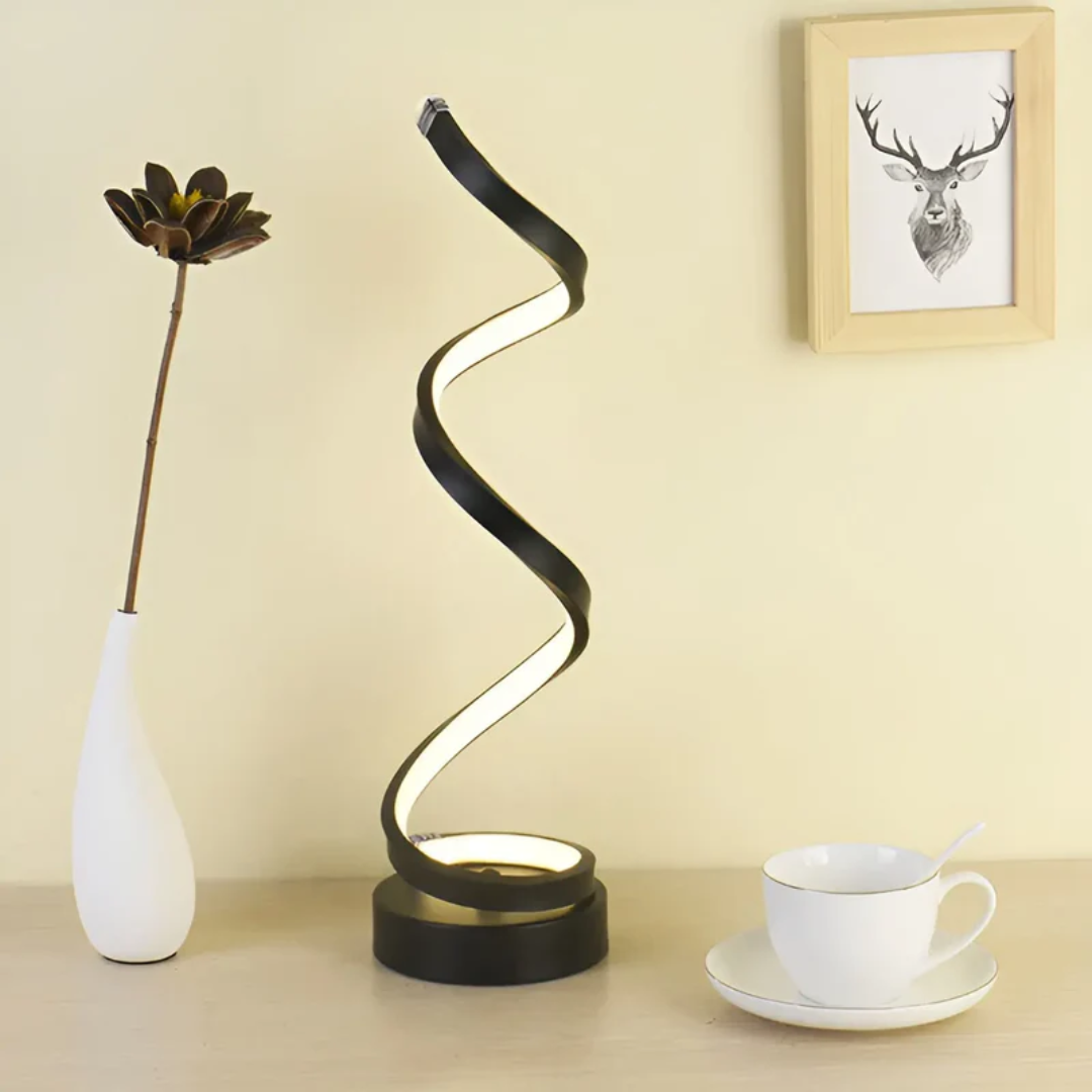 Modern Spiral Lamp with Dimming Function - LumaSpiral