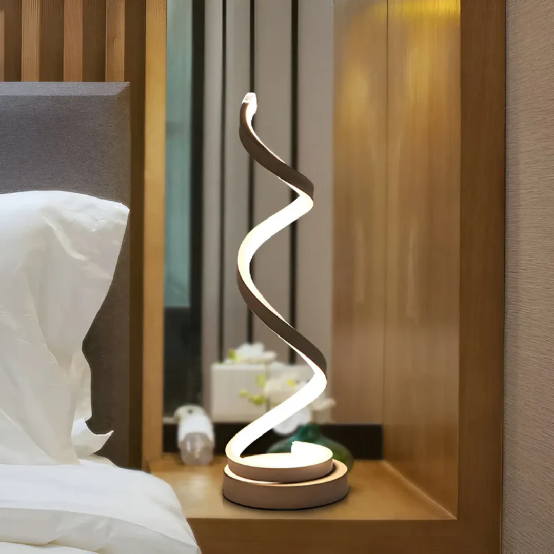 Modern Spiral Lamp with Dimming Function - LumaSpiral