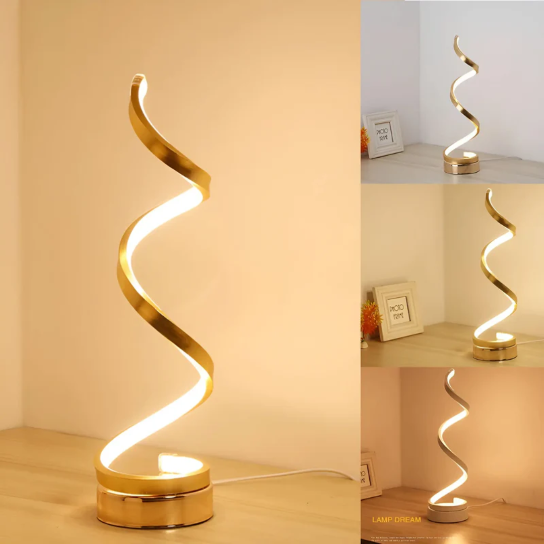 Modern Spiral Lamp with Dimming Function - LumaSpiral