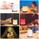 Dimmbare Nachtlampe mit elegantem Design - LuxeTouch