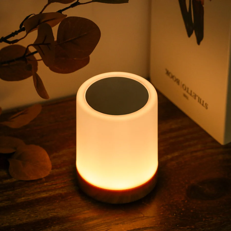 Dimmbare Nachtlampe mit elegantem Design - LuxeTouch