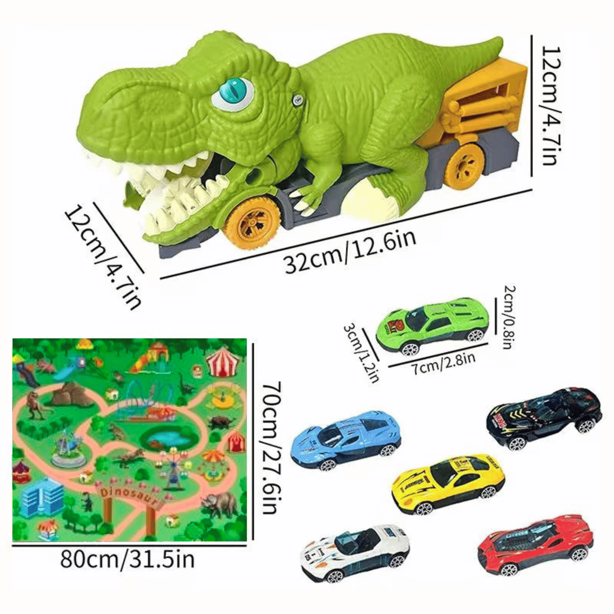 Dinosaurier Auto Truck - Erlebe die Urzeit mit Spaß!