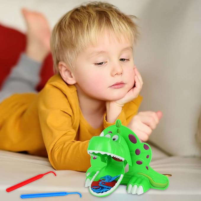 Dino-Festmahl: Interaktives Familienspiel für spannende Zeiten